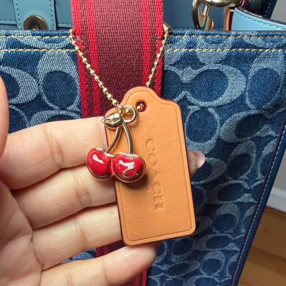 Coach Signature Denim Smith Tote Bag